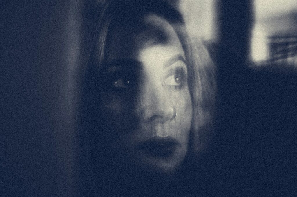 Mirada de una mujer.